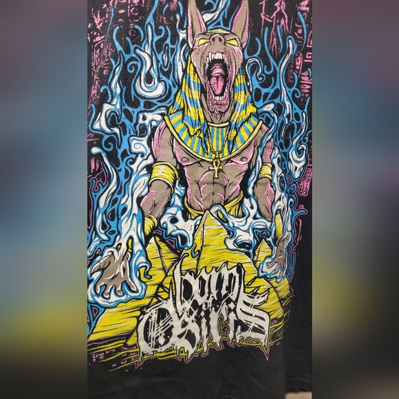 Mens small born of Osiris heavy cotton tee tshirt black - Picture 2 of 8